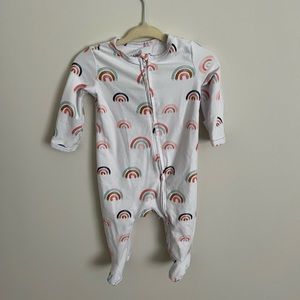 Caden Lane Zipper footie